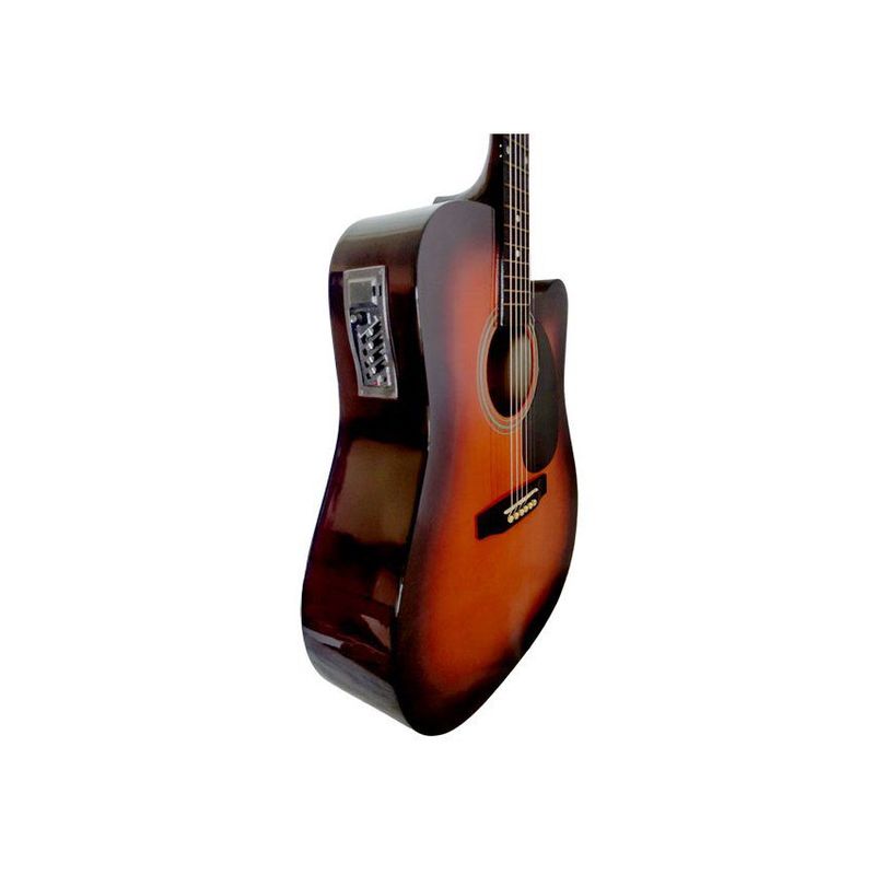 GENERICO - Mekse - Guitarra Electroacústica Jumbo 4B - Sunburst.