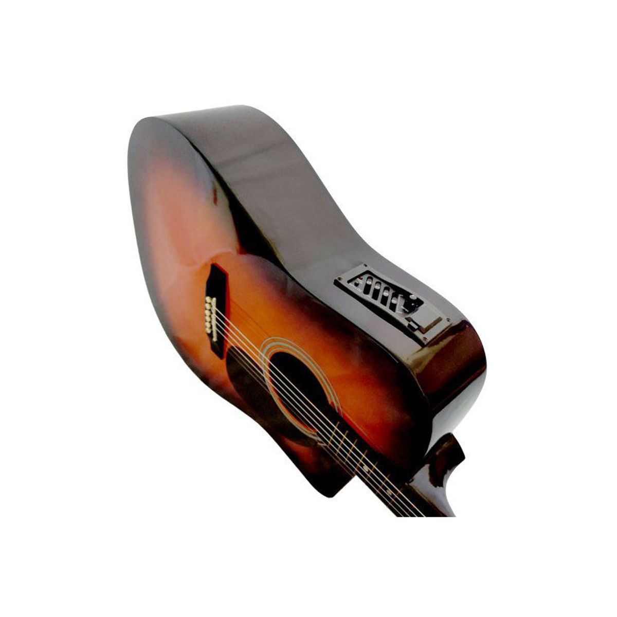 GENERICO - Mekse - Guitarra Electroacústica Jumbo 4B - Sunburst.