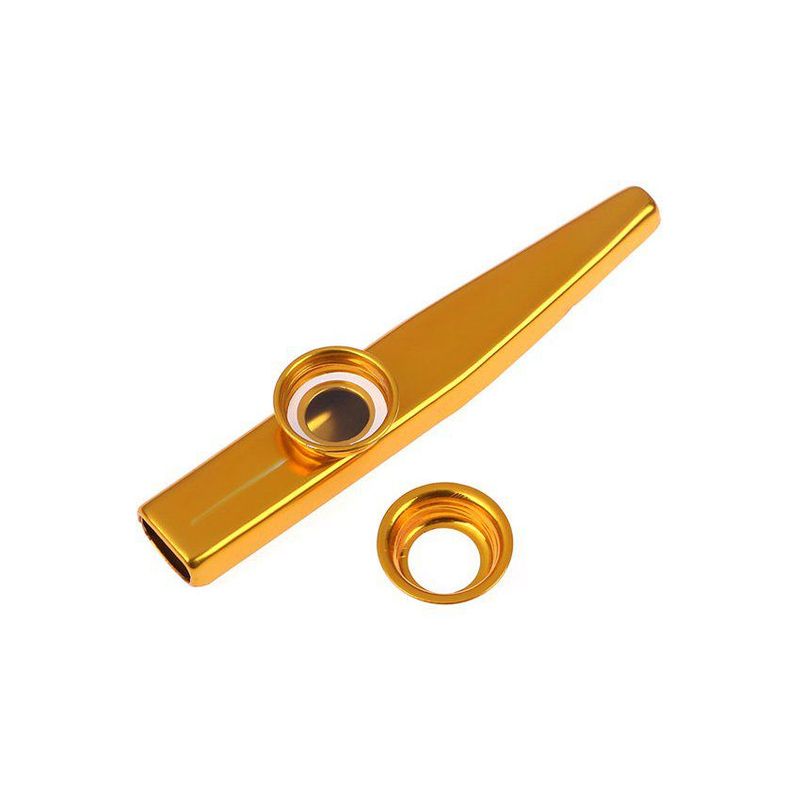 GENERICO - Instrumento de Viento Musical Kazoo Dorado
