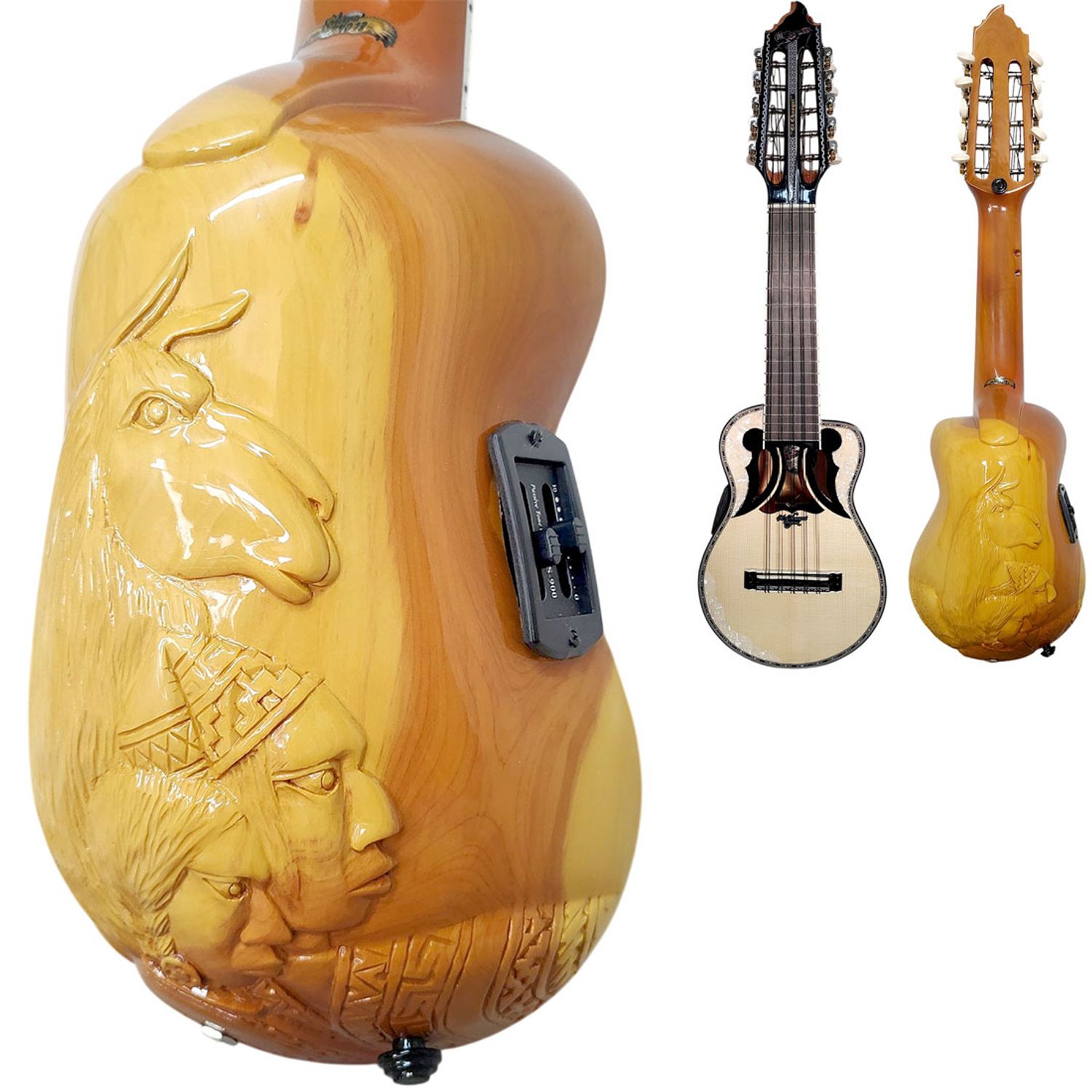 チャランゴ　El Chasqui Original Professional Charango Chasqui - Native Flute Store