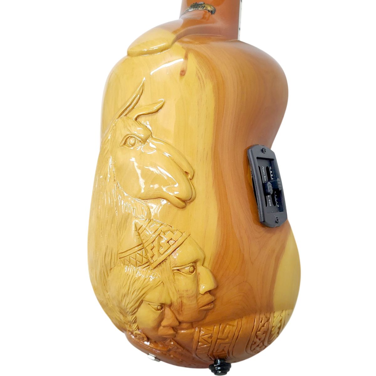 MALLKU - El chasqui - Charango Original Electroacustico de 2 bandas