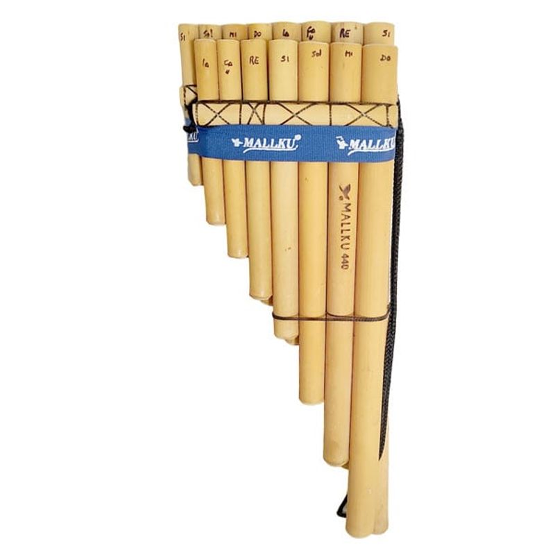 MALLKU - Mallku - Zampoña Malton Afinada 7 y 8 tubos en 440 - Azul.