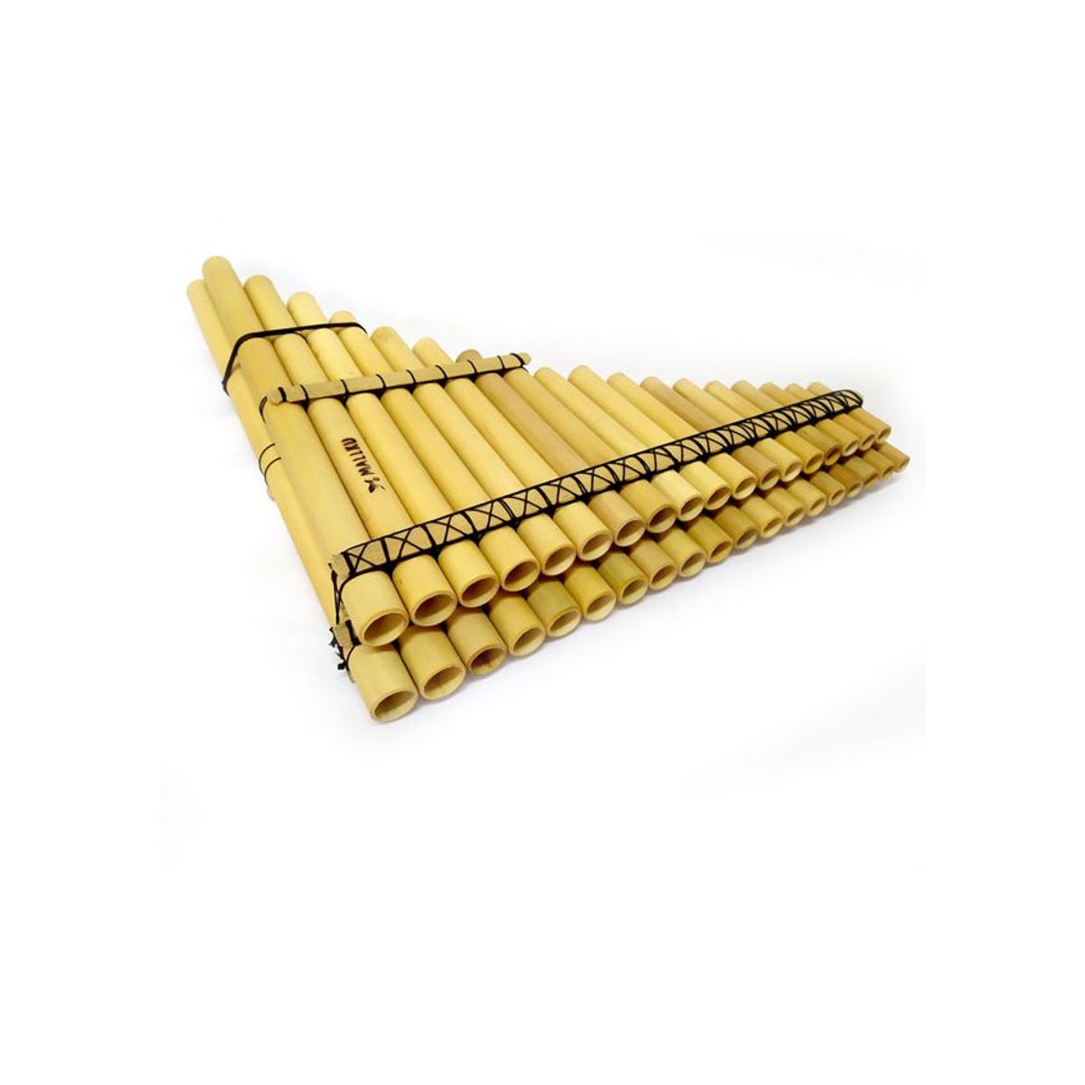MALLKU - Mallku - Zampoña Profesional Cromatica Tipo Malton de Bambu.