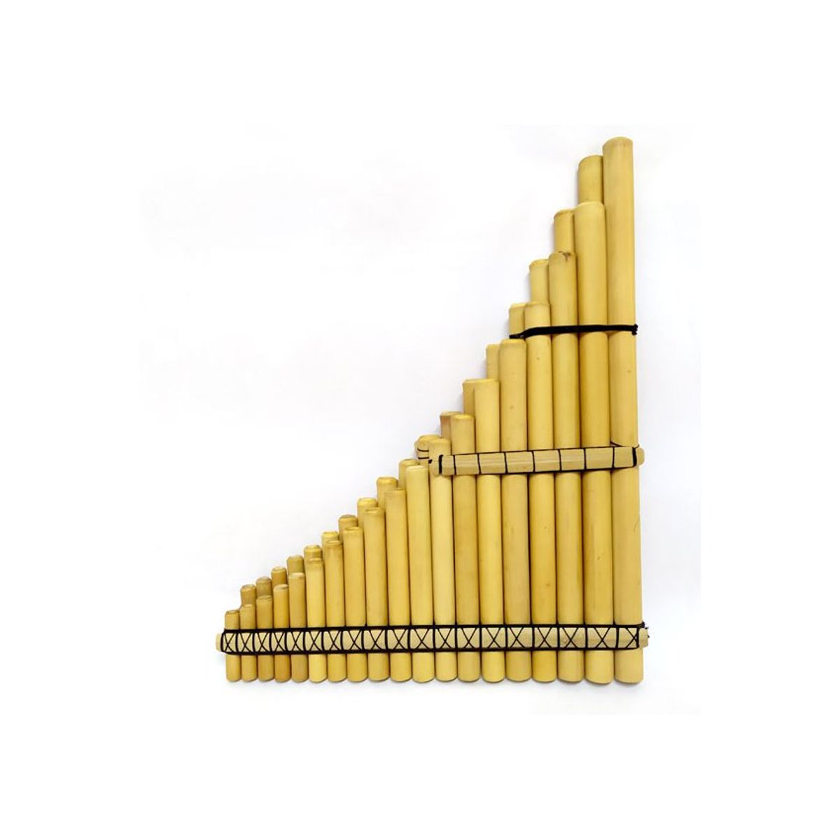 MALLKU - Mallku - Zampoña Profesional Cromatica Tipo Malton de Bambu.