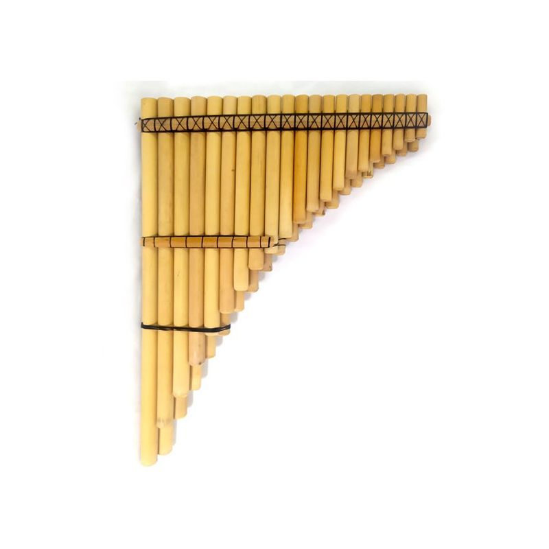 MALLKU - Mallku - Zampoña Profesional Cromatica de 41 tubos de Bambu.