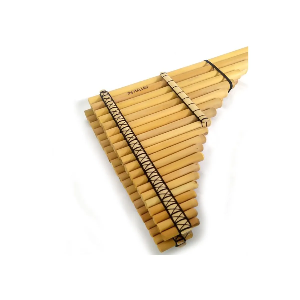 MALLKU - Mallku - Zampoña Profesional Cromatica de 41 tubos de Bambu.