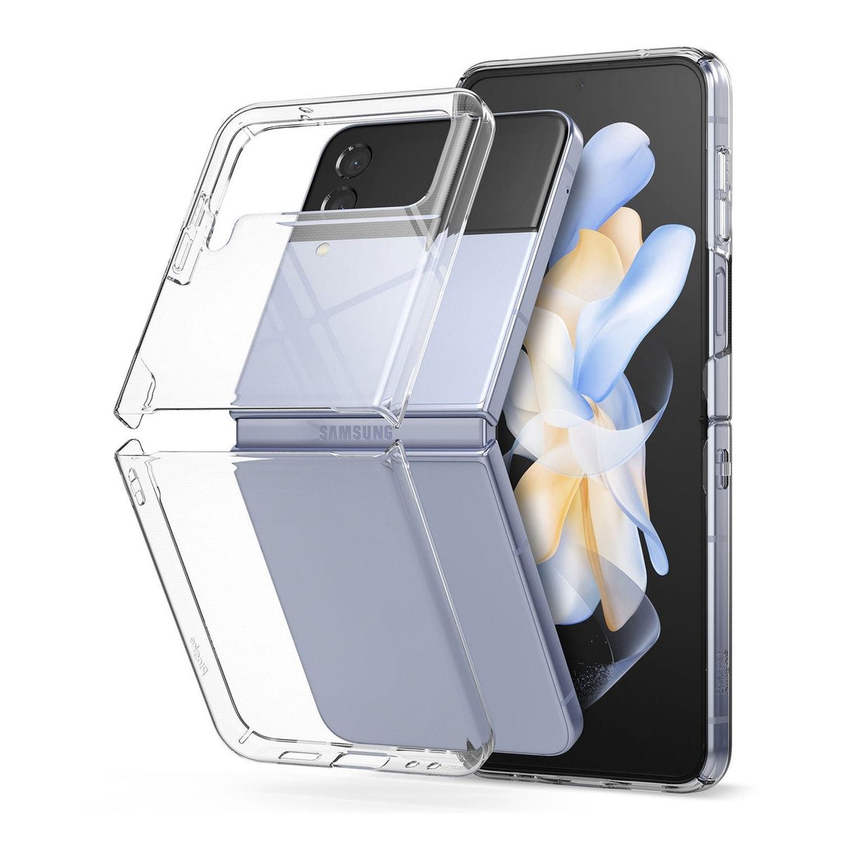 RINGKE - Case Ringke Slim Galaxy Z Flip 4 - Clear - Importado USA