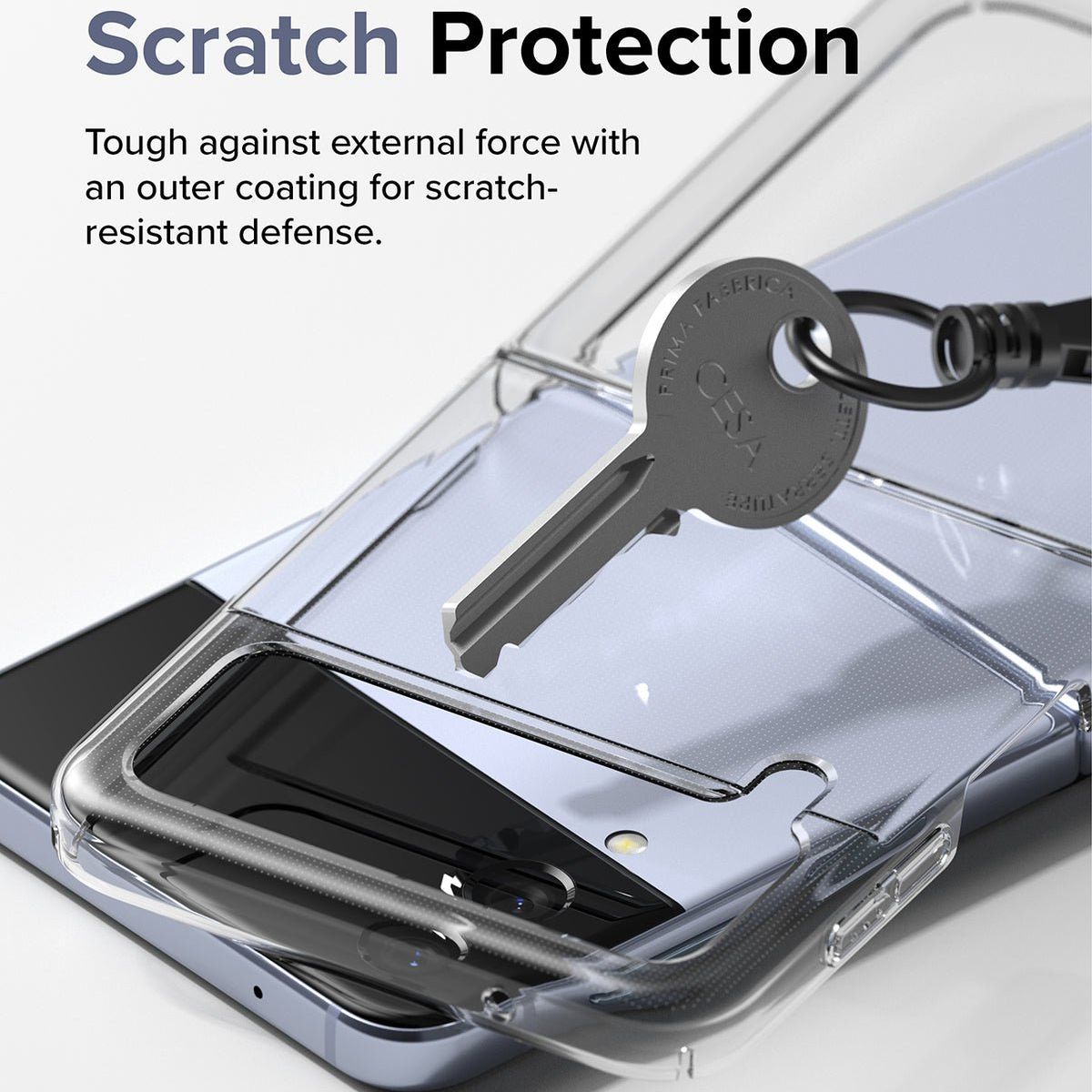 RINGKE - Case Ringke Slim Galaxy Z Flip 4 - Clear - Importado USA