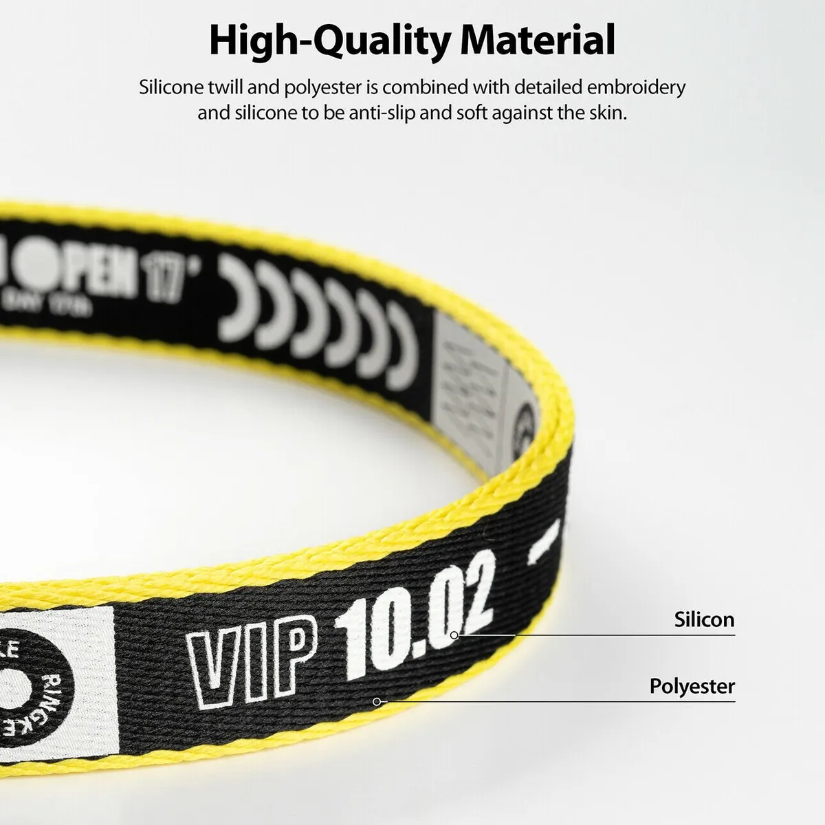 RINGKE - Correa de Hombro Ringke - Ticked Band Black - Importado