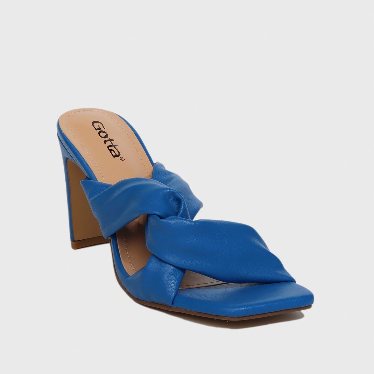 GOTTA - Sandalia Taco Azul Mujer 25700 Gotta