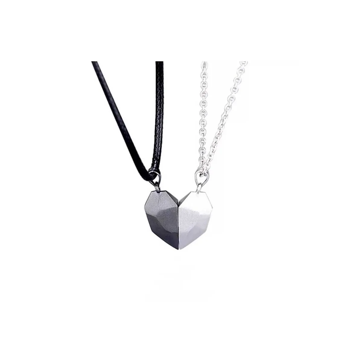 PEACE AND LOVE - Collar imantado para parejas PEACE AND LOVE