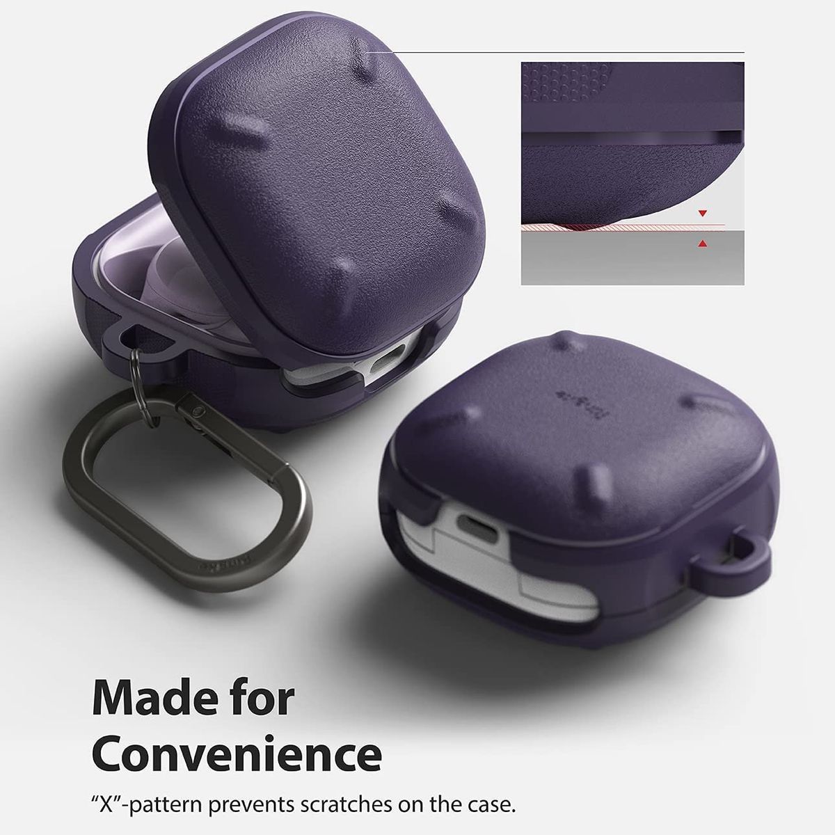 RINGKE - Case Ringke Onyx Galaxy Buds 2 / Buds2 Pro / Live / Buds Pro - Purple