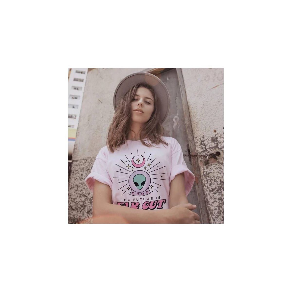 PEACE AND LOVE - Polo Manga Corta Mujer Peace And Love.