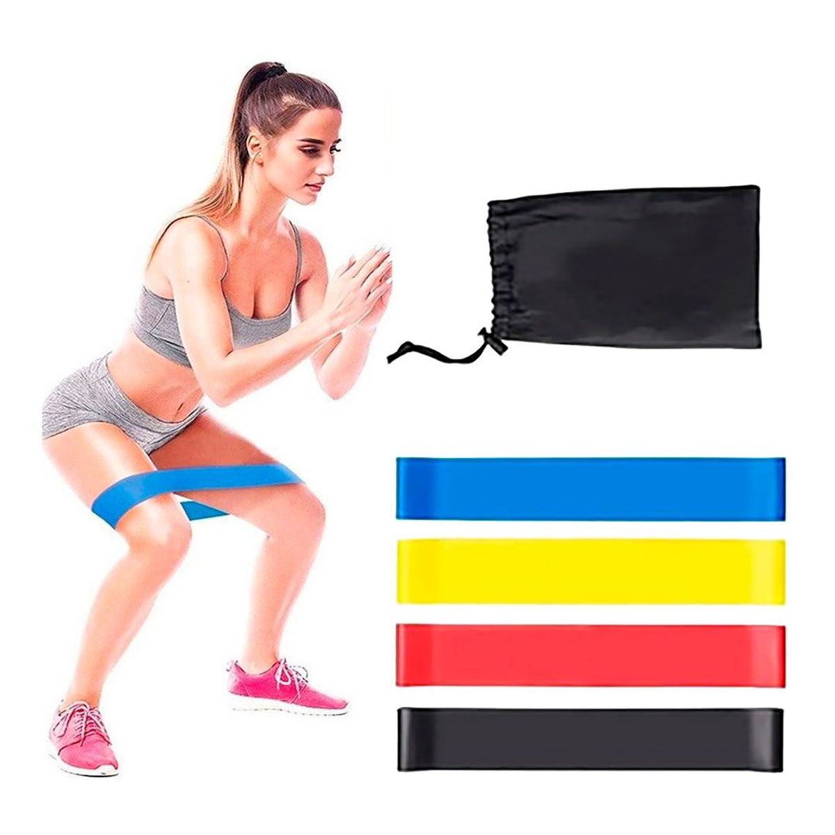 GENERICO - Ligas de Entrenamiento Bandas Elásticas para Ejercicios