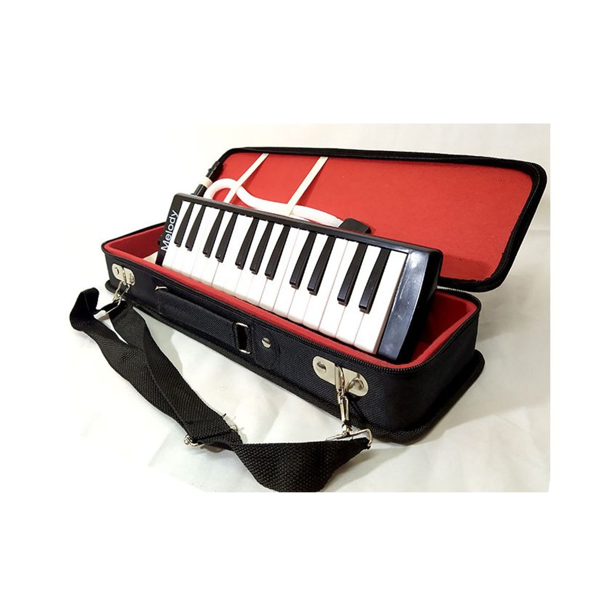 MELODY - Melody - Melodica de 27 Notas Teclas Estuche Rígido - Negro.