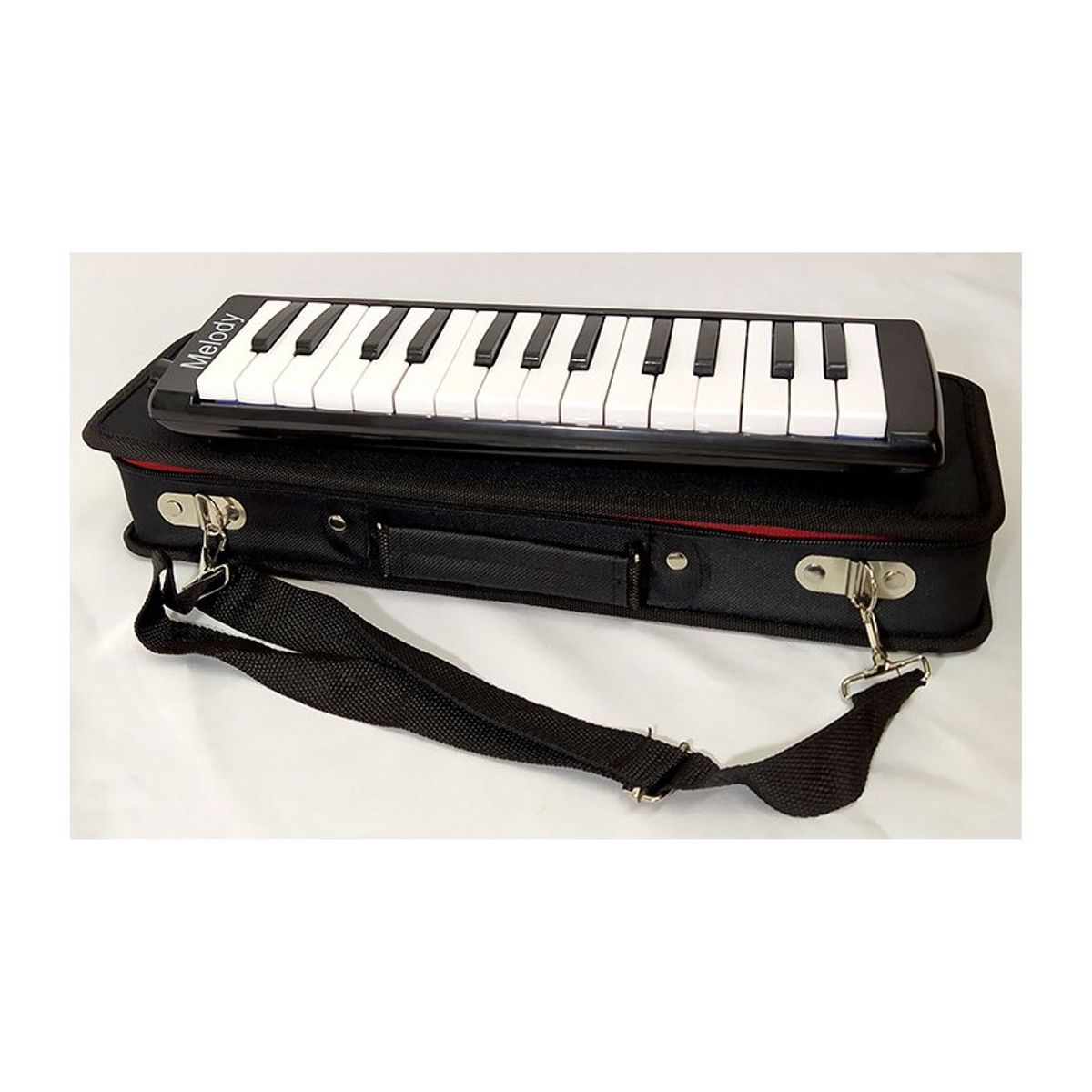 MELODY - Melody - Melodica de 27 Notas Teclas Estuche Rígido - Negro.