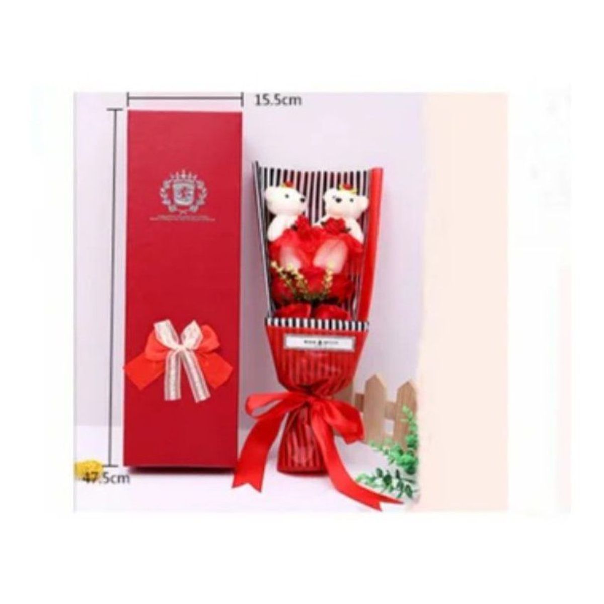 GENERICO - Ramos de flores artificiales modelo ositos