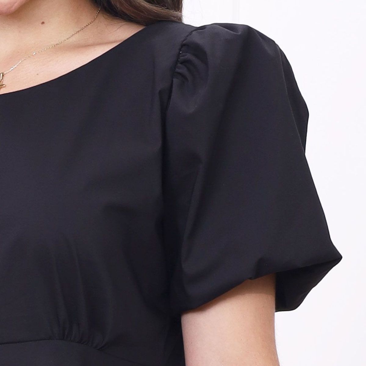 GENERICO - Vestido Corto Naty mujer Negro