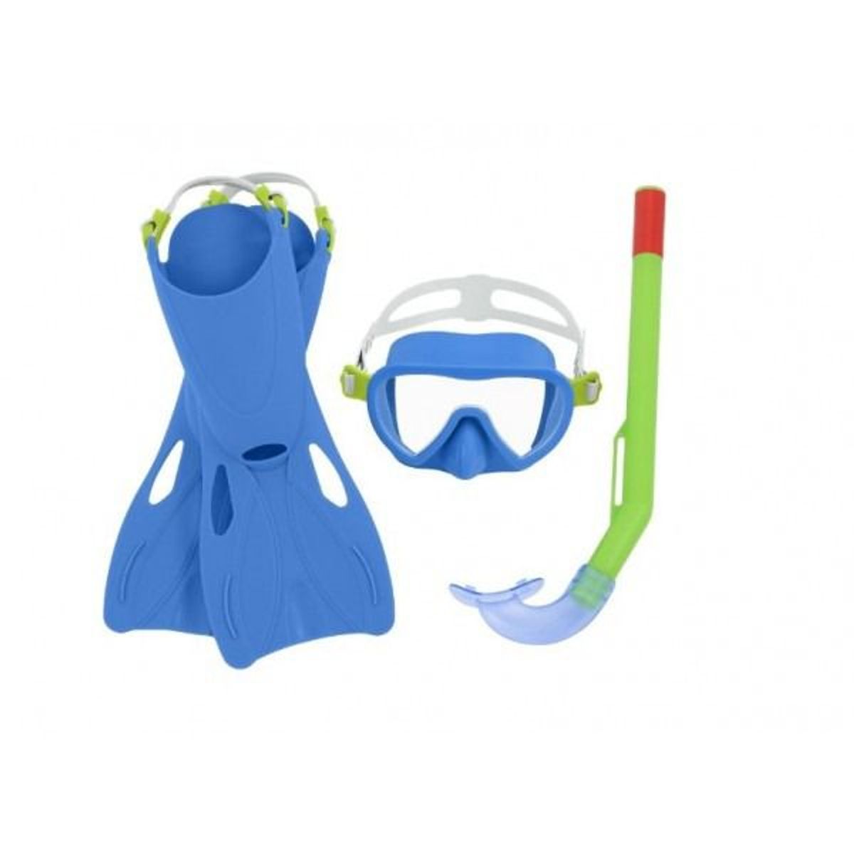 BESTWAY - set de buceo infantil completo,  snorkel  3 años+(24-27)
