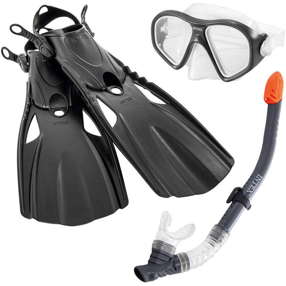 INTEX - Intex - snorkel set de buceo con aleta