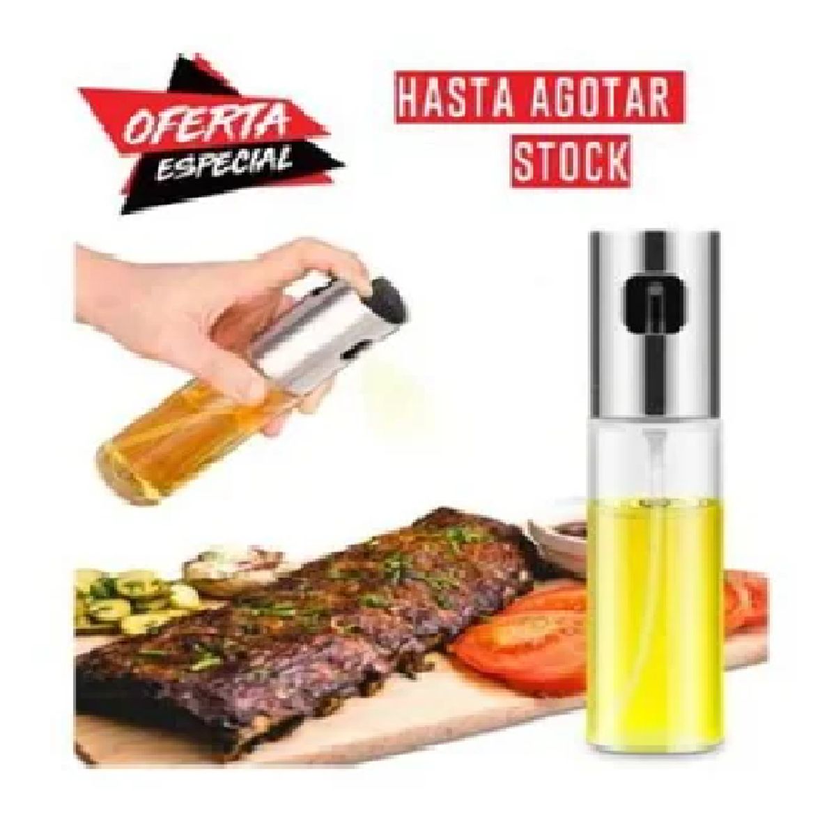 GENERICO - Aceitera en Spray - Dispensador de aceite
