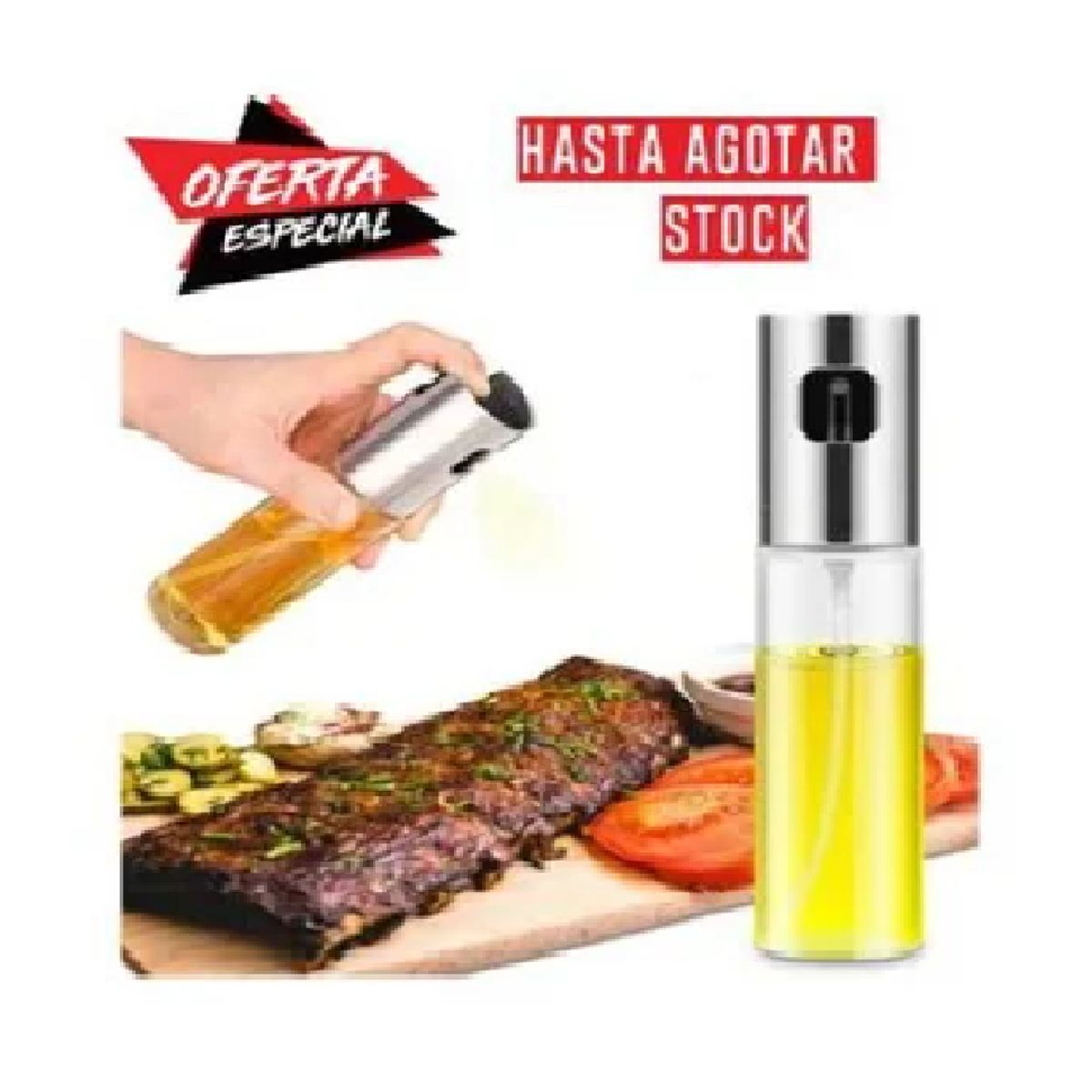 GENERICO - Aceitera en Spray - Dispensador de aceite