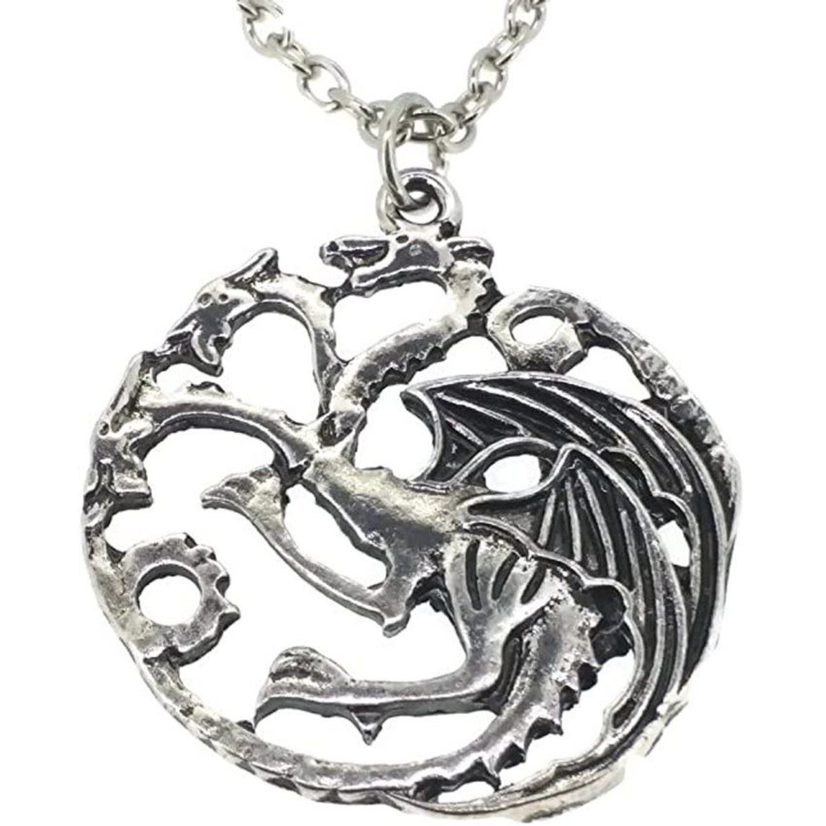 GENERICO - yaolu juego tronos collar insignia targaryen dragón