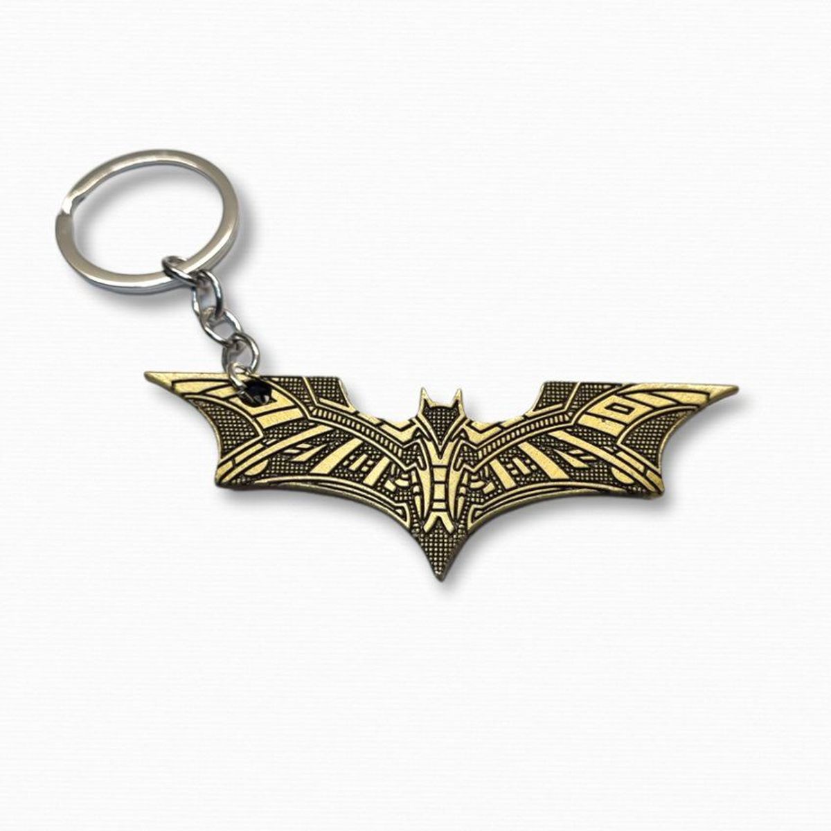 DC COMICS - Llavero logo batman bronce 8