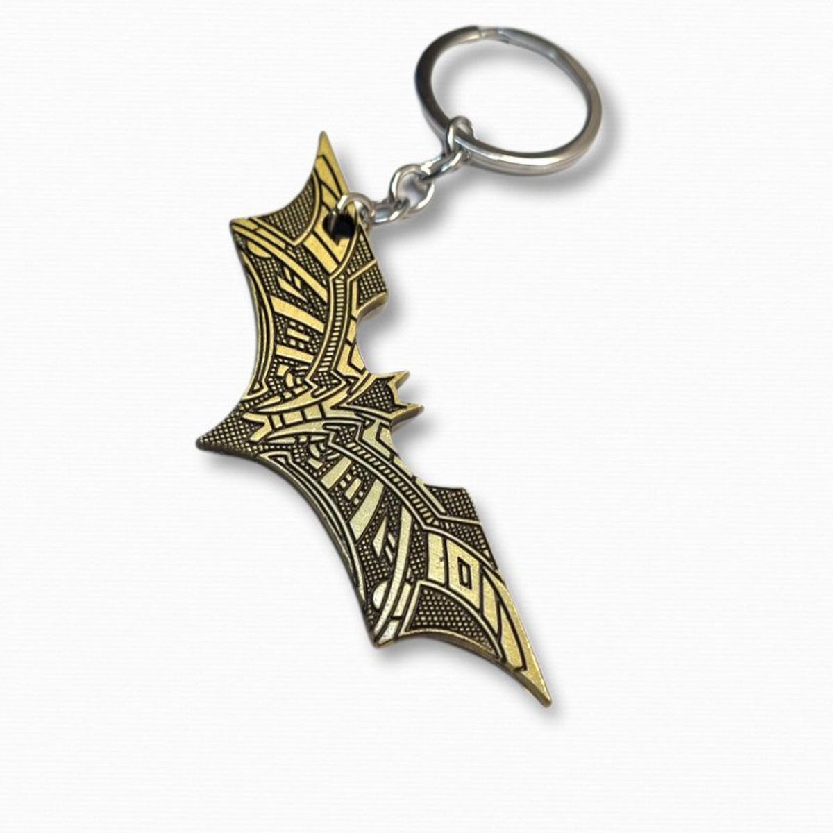 DC COMICS - Llavero logo batman bronce 8