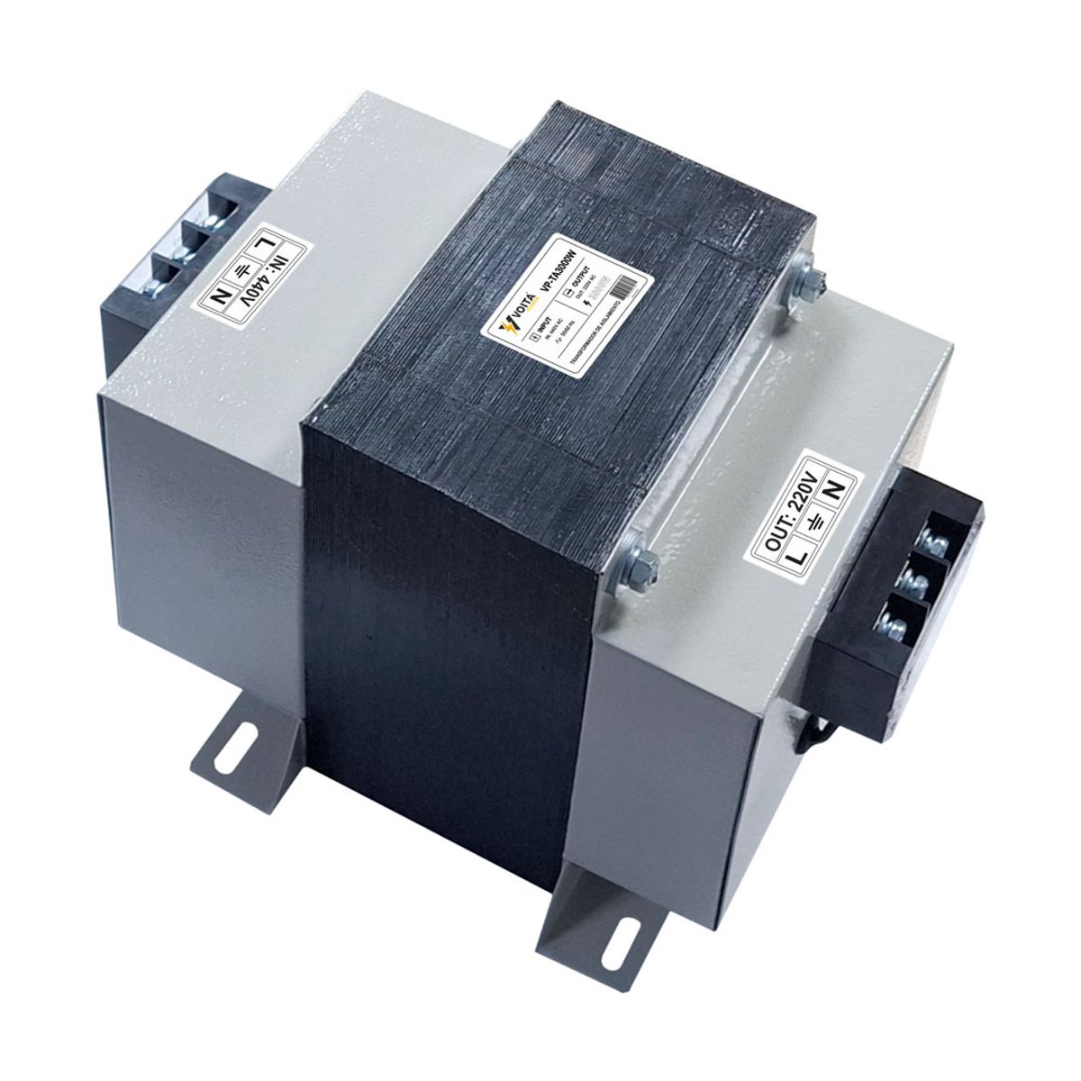 VOITA POWER - Transformador monofásico de 440V a 220V 3000W