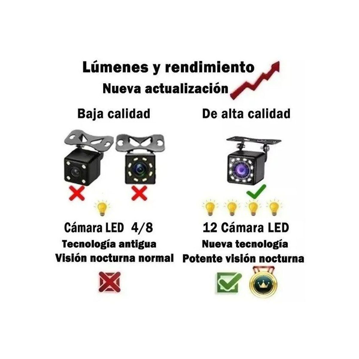 VATYERTY - Estéreo para auto fnbrli mirror link 7 7010b con cámara