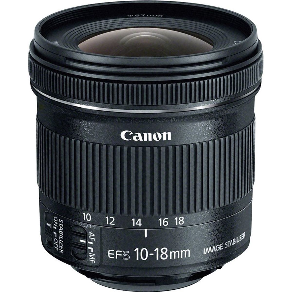 CANON - Canon EF-S 10-18mm f45-56 IS STM Lente Negro