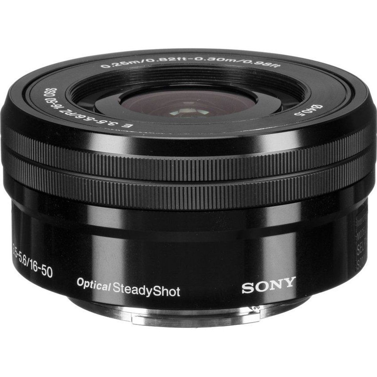 SONY - Sony E PZ 16-50mm f/3.5-5.6 OSS (Kit de lentes) Negro