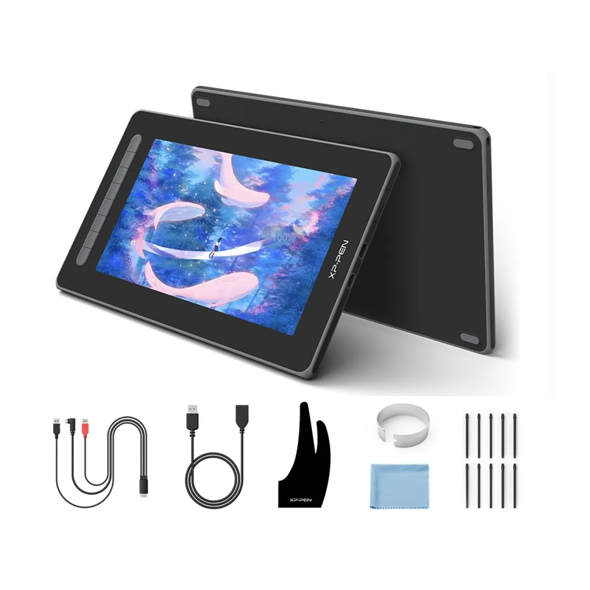 XP PEN - XPPen Artist 12 2nd Tableta Gráfica 12x6 Pulgadas -Negro