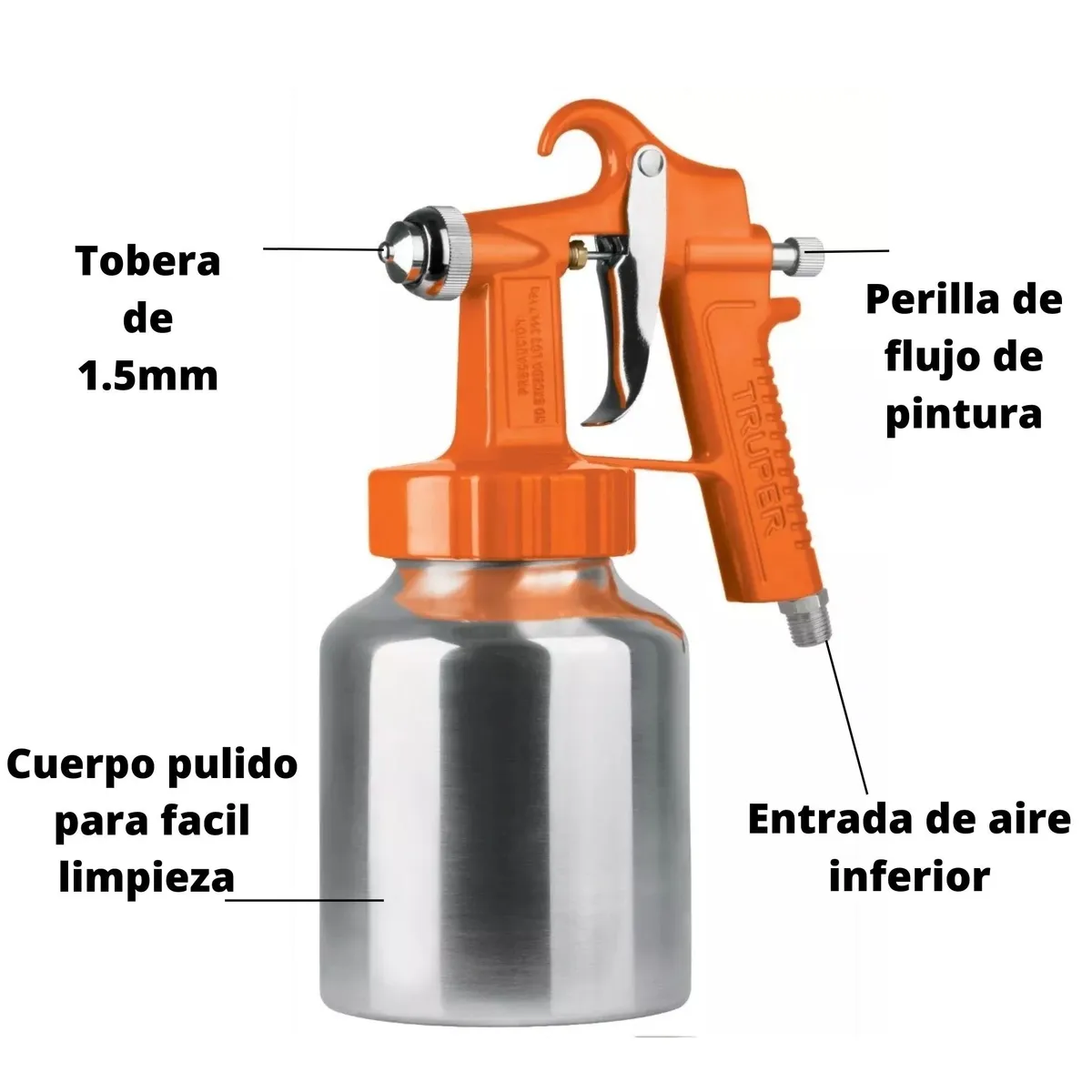 TRUPER - Pistola para comprensora truper