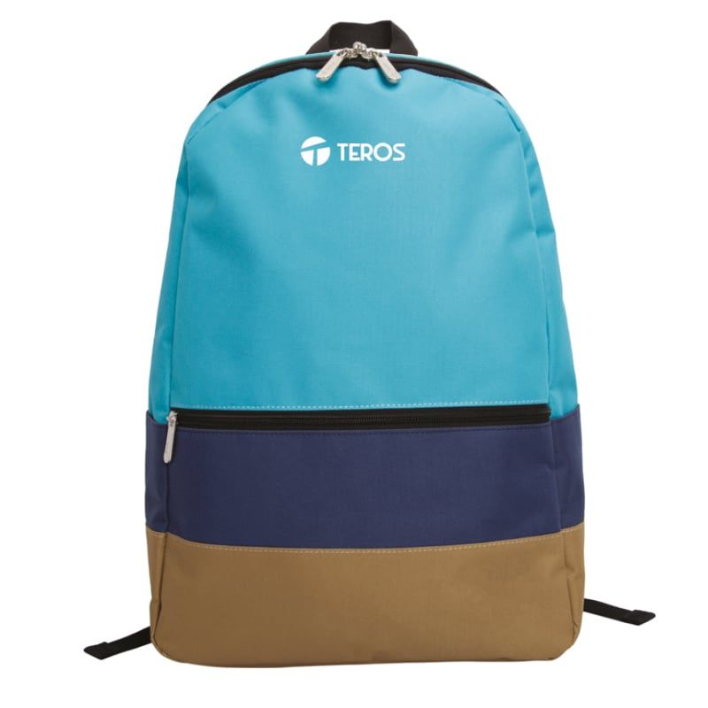 TEROS - Mochila Para Notebook Mujerceleste Poliester 15.6 unisex