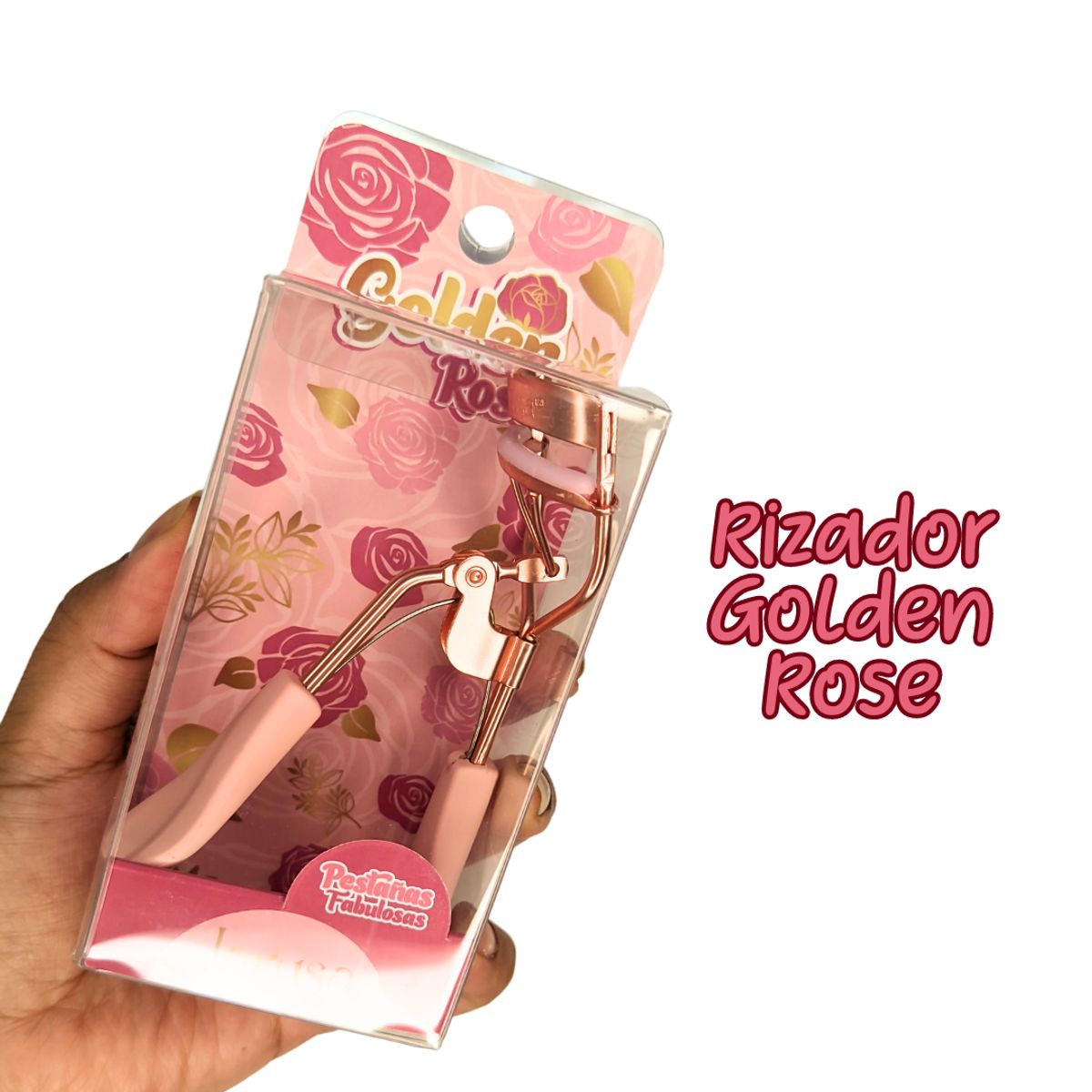 GENERICO - Rizador de pestañas Golden Rose Jarusa con repuesto