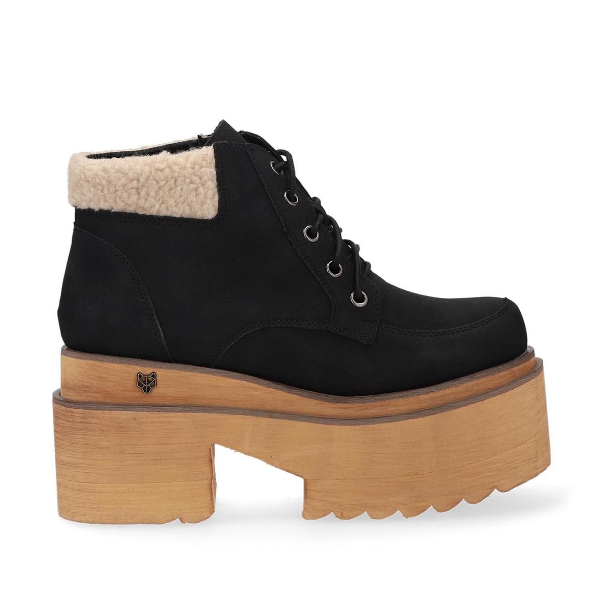 GOTTA - Botín Plataforma Negro Mujer 15884 Gotta