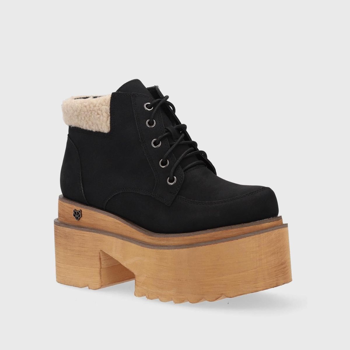 GOTTA - Botín Plataforma Negro Mujer 15884 Gotta