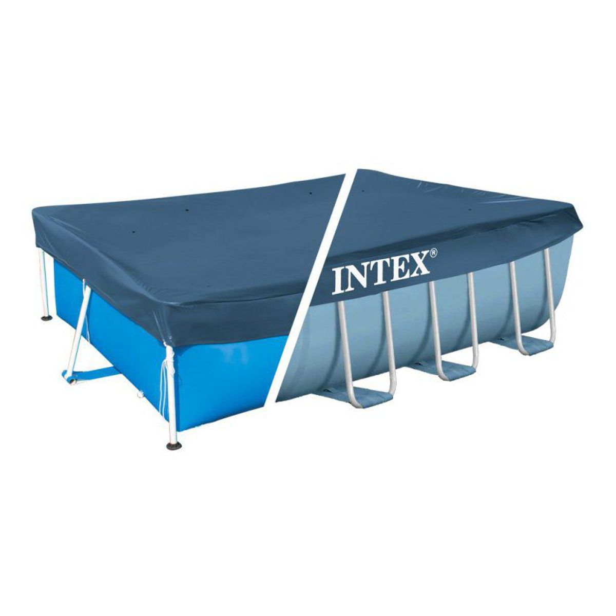 INTEX - Intex - cobertor para piscina rectangular metal frame 300x200 cm