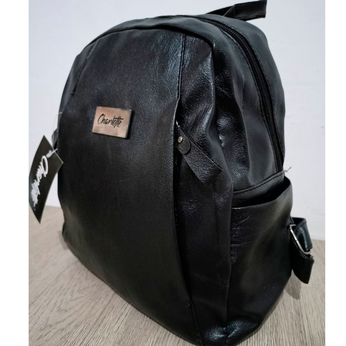 IMPORTADO MC - Mochila CHARLOTTE IMPORTADA PU - NEGRO