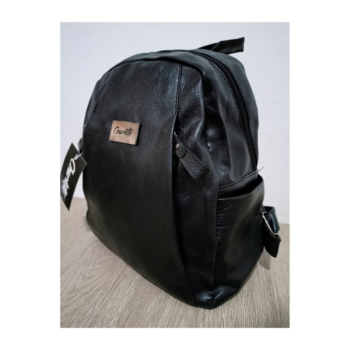 IMPORTADO MC - Mochila CHARLOTTE IMPORTADA PU - NEGRO