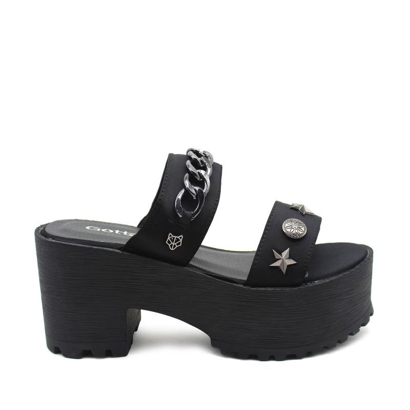 GOTTA - Sandalia Negra Mujer 15721 Gotta