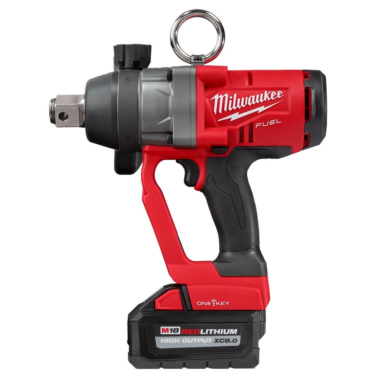 MILWAUKEE - Pistola de impacto inalámbrica 1", C/ 2bat y 1cargador,  2867-259