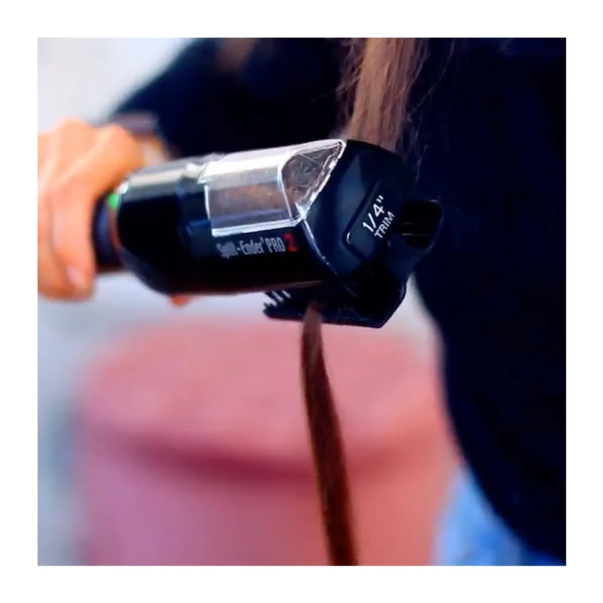 SPLIT ENDER PRO - Cortador de puntas abiertas recargable split ender pro 2- Reacondicionado negro-