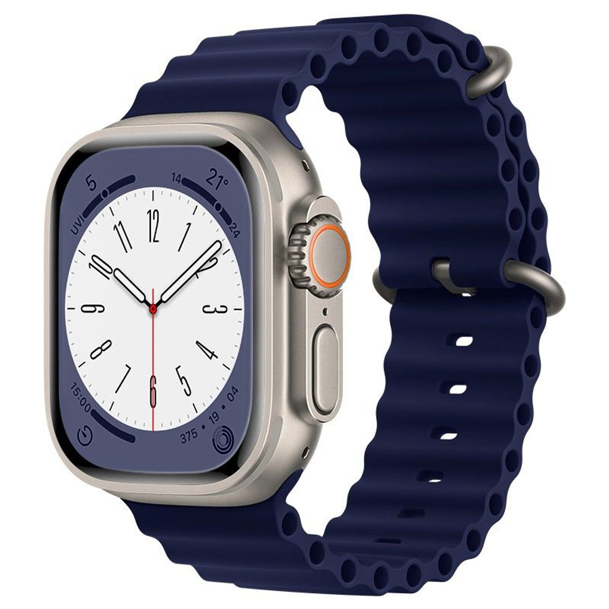 GENERICO - Correa Silicona Ocean para APPLE WATCH 41mm - 40mm - 38mm - Azul