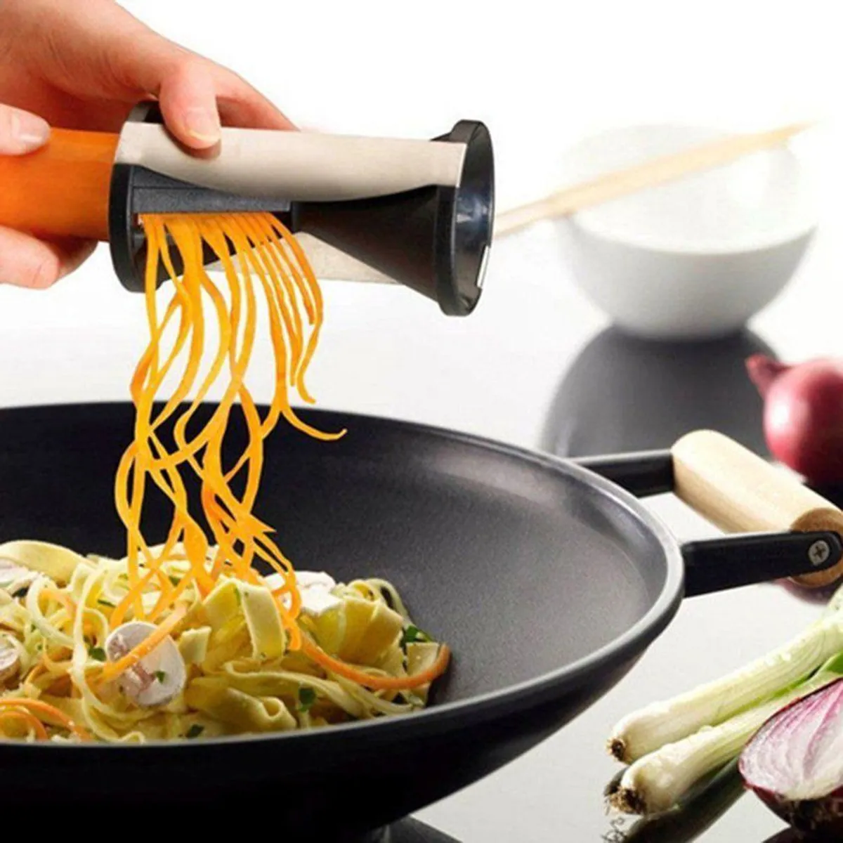 GENERICO - Rallador de verduras en espiral Gourmet