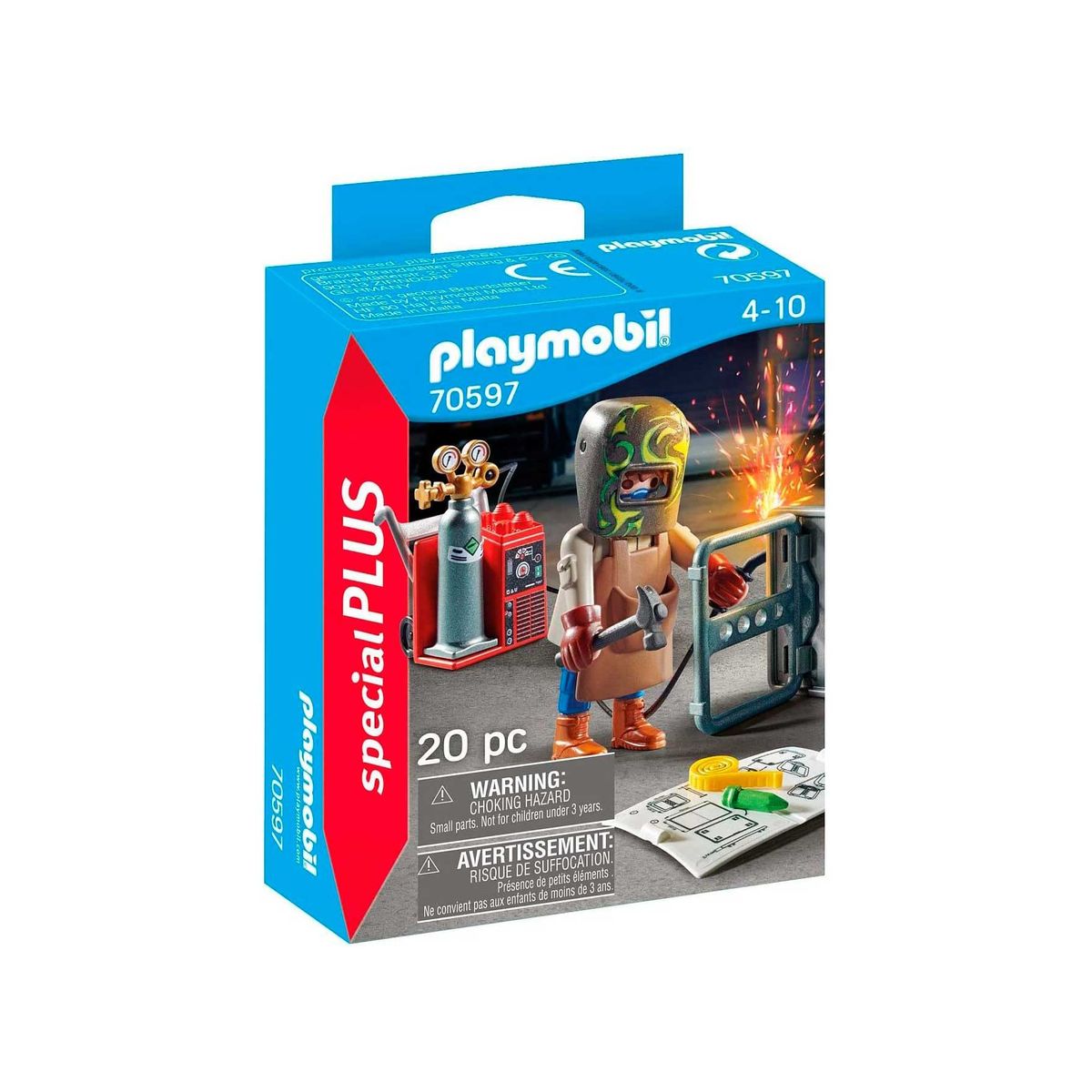 PLAYMOBIL - Playmobil Soldador con equipo