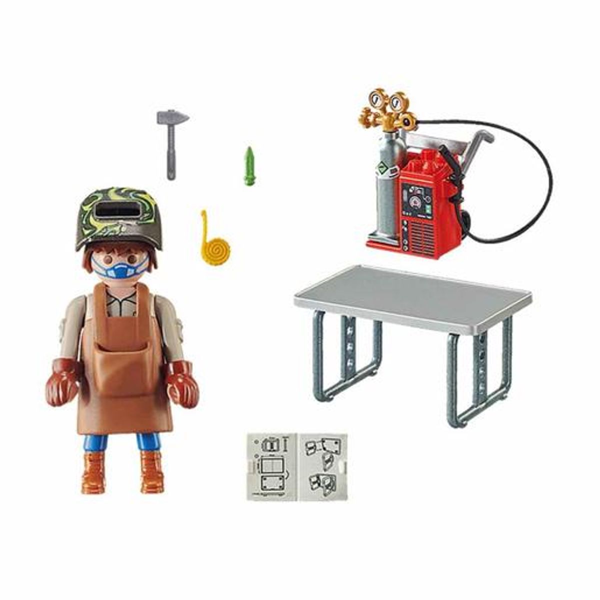 PLAYMOBIL - Playmobil Soldador con equipo