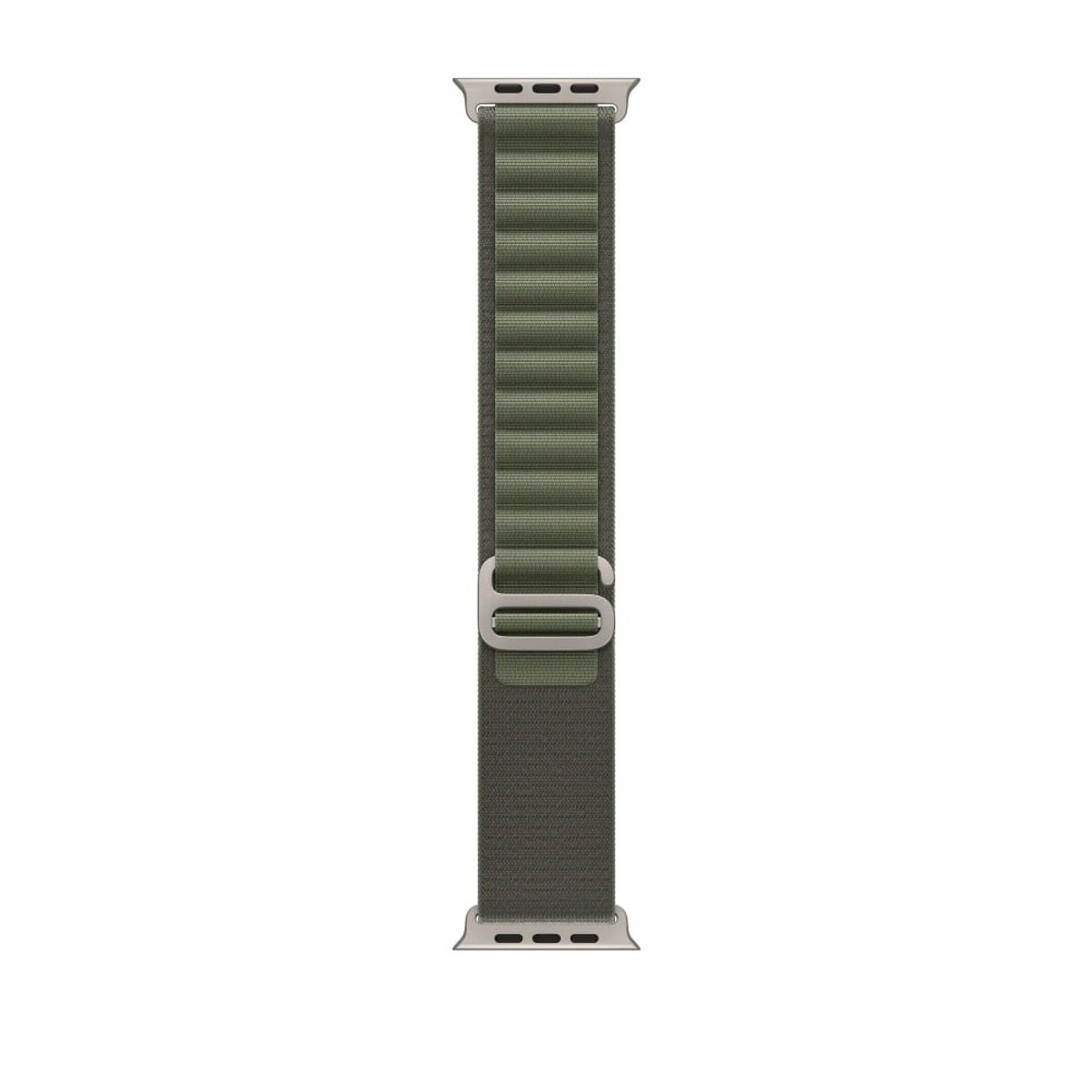 GENERICO - Correa Nylon Alpine para APPLE WATCH 49mm - 45mm - 44mm - 42mm - Verde